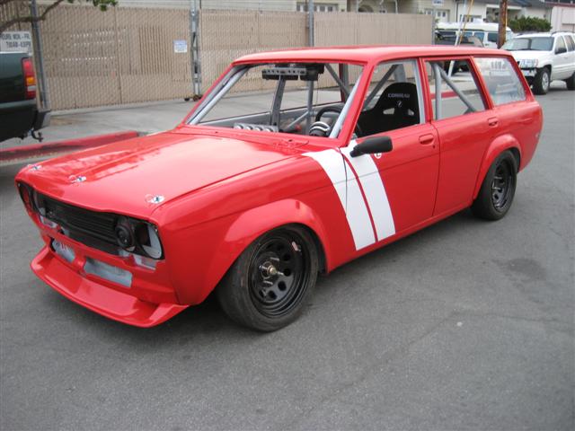 Datsun 510 Wagon race car